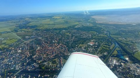 Eindruck von einem Rundflug