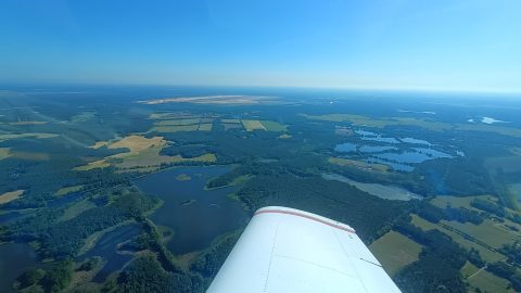 Eindruck von einem Rundflug