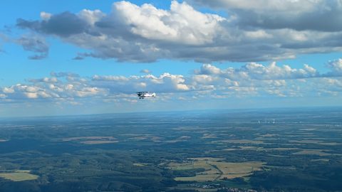 Eindruck von einem Rundflug