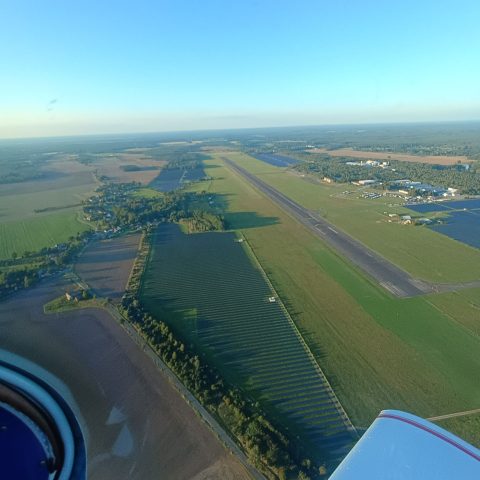 Eindruck von einem Rundflug