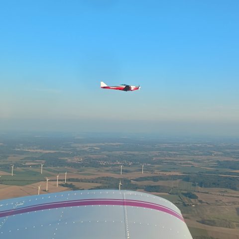 Eindruck von einem Rundflug